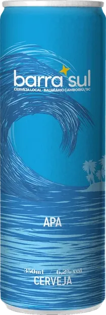 Lata de APA Barra Sul, 350 ml